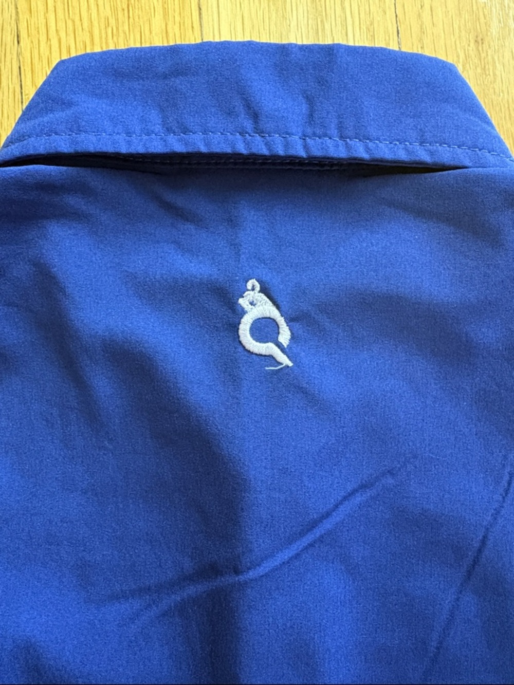 BlueQuail Boys size 6, Short-Sleeve Button-Down Shirt in Royal Blue. Handsome! - Picture 4 of 5